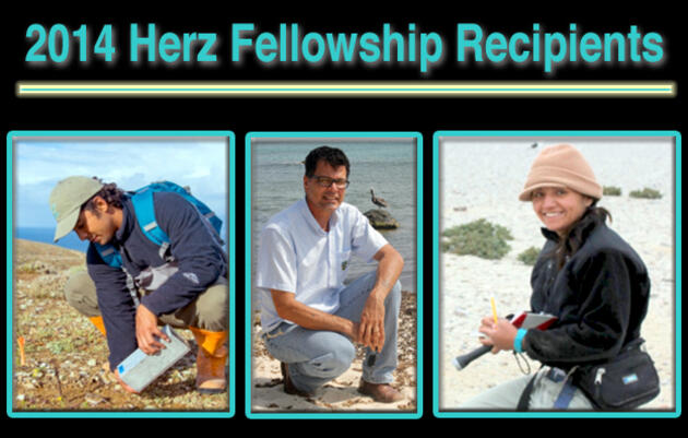 2014 Josephine Daneman Herz International Seabird Fellows