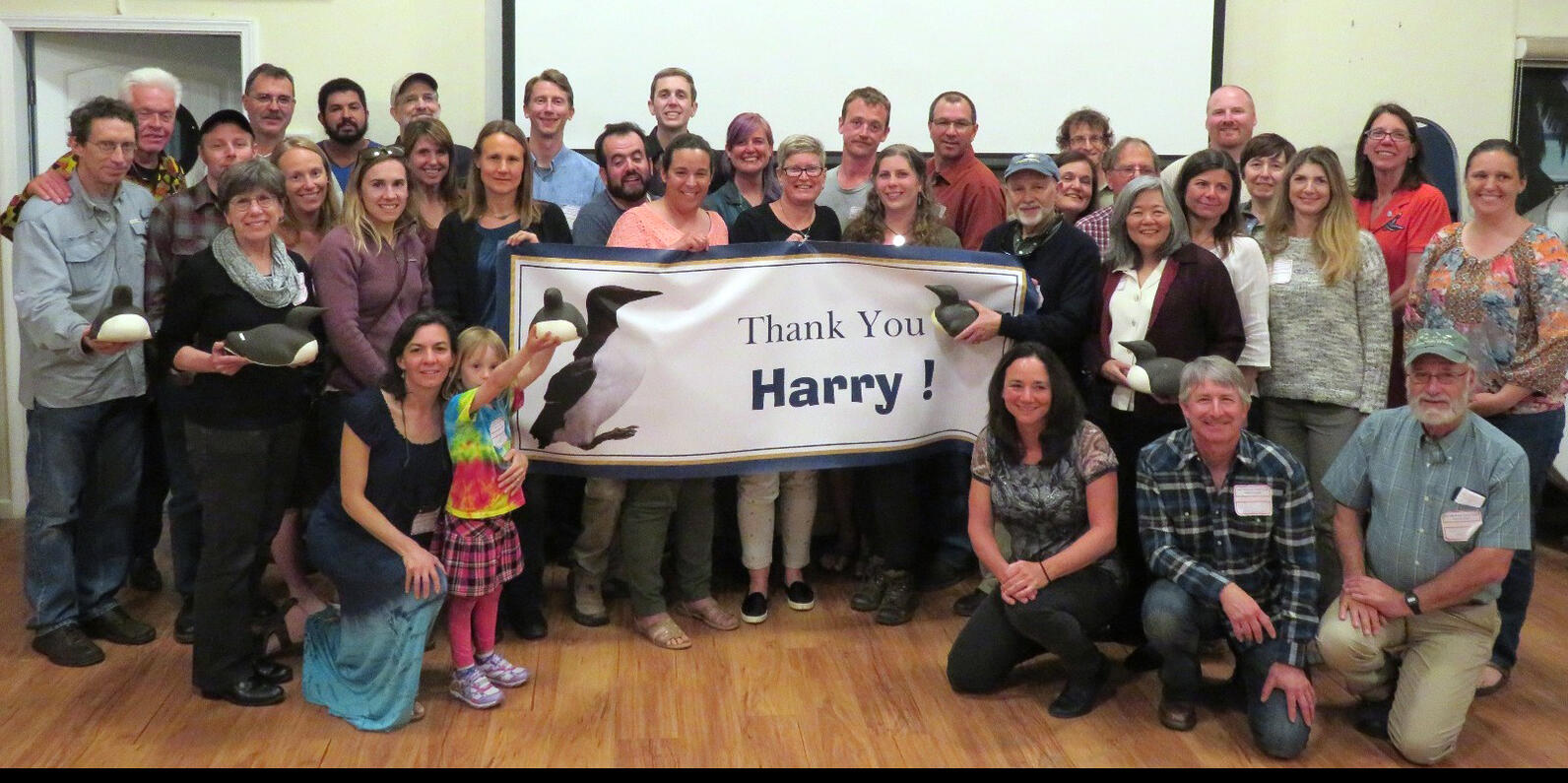 20th Anniversary celebration of the Devil's Slide Rock Murre Restoration Project.  With a salute to Harry Carter, initiator of the Project