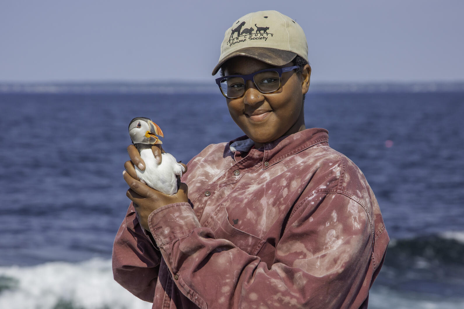 EER Researcher with Atlantic Puffin