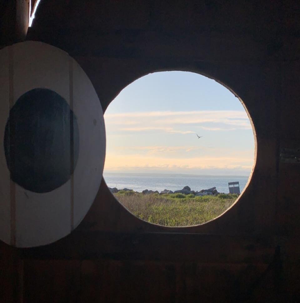View from the Egg Rock outhouse