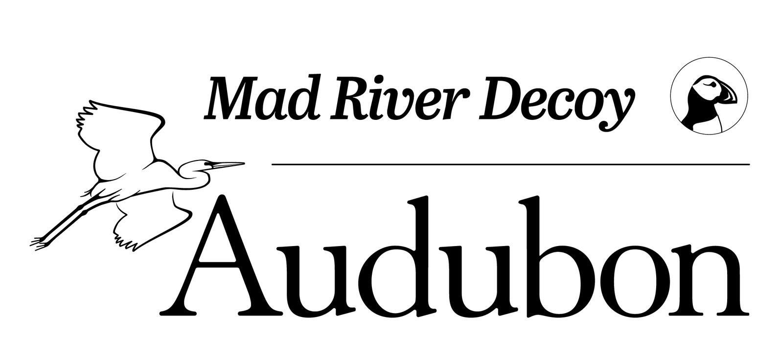 Mad River Decoys by Audubon Rectangle Logo
