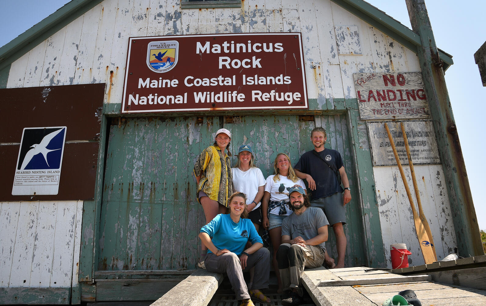 Matinicus Rock Island Research Team 2022 Matinicus Rock Island Research Team 2022