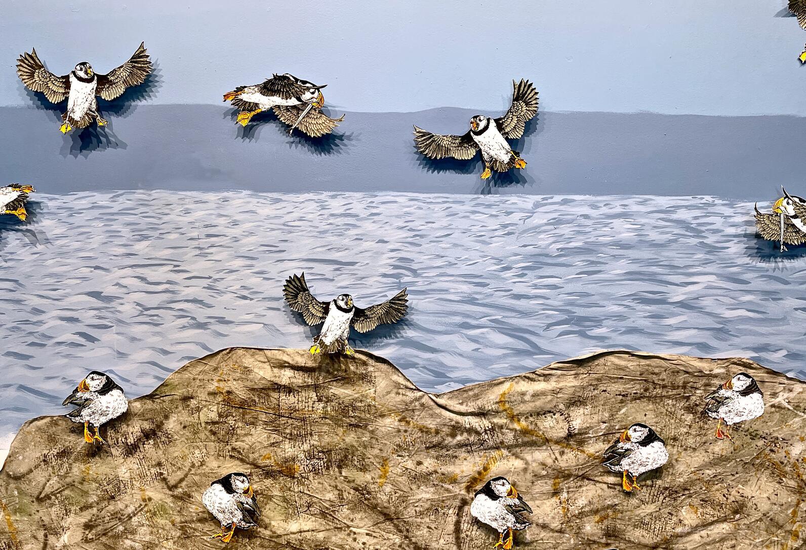 Puffin Wall Puffin Wall
