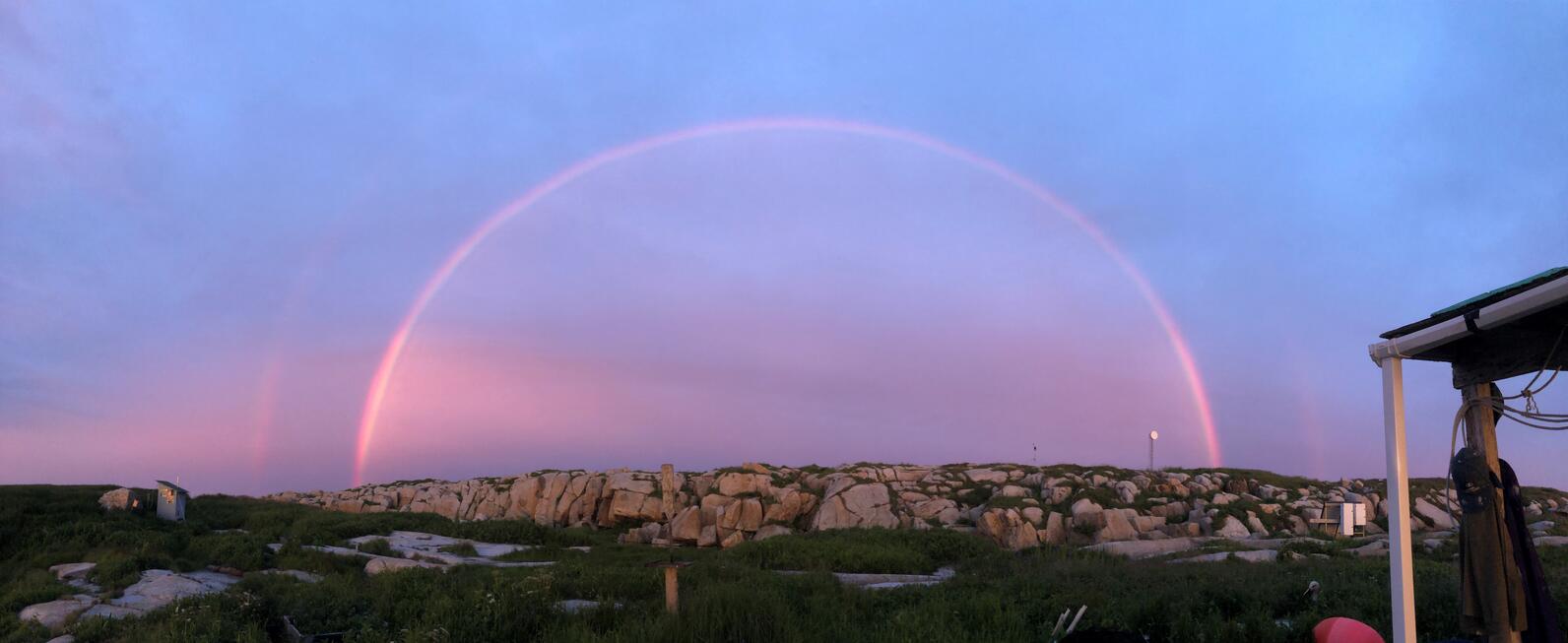 Seal Island Rainbow Seal Island Rainbow
