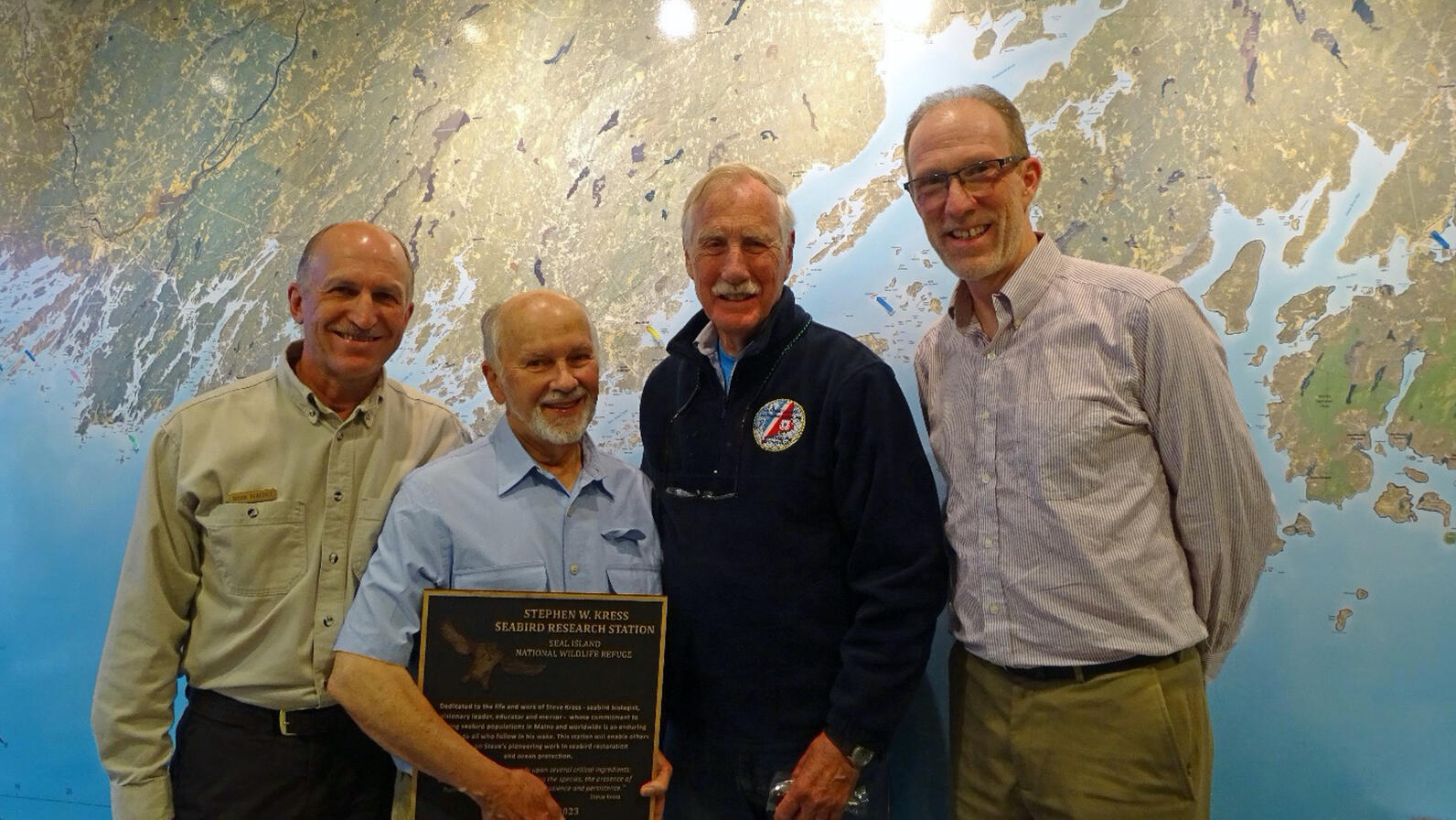 USFWS plaque dedication 2023